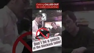 Don't Be A Snitch At The Blackjack Table