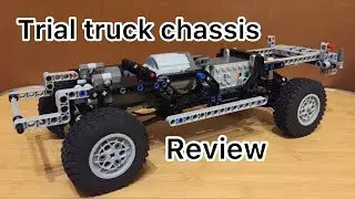 LEGO technic trial truck chassis.