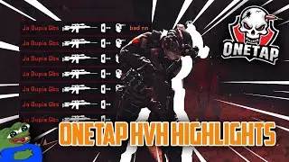 THE BEST CONFIG BY FAR | ONETAP V4 HVH HIGHLIGHTS