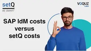 SAP IdM costs versus setQ costs (english)