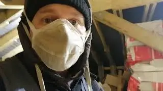 Как нельзя делать пол на холодном чердаке.