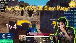 Jonathan 1v4 GE | Jonathan on fire in BMOC⚡| Jonathan Best cluch | Jonathan gaming