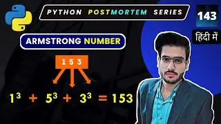WAP to find Armstrong no or not in python programming lab 