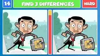 Spot the difference Mr Bean