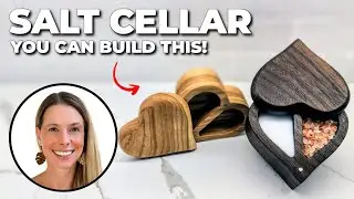 YOU Can BUILD This Valentine’s Day GIFT // Salt Cellar // Beginner Woodworking Project