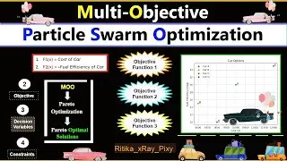 Multi-Objective Particle Swarm Optimization || Numerical Example || Step-By-Step || ~xRay Pixy