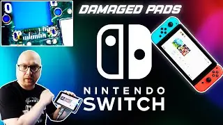 NINTENDO SWITCH CHARGING PORT DAMAGED PADS REPAIR