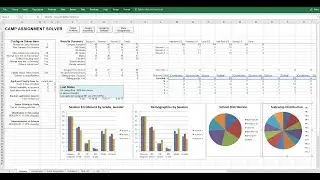 Custom solver built in Excel solves large, complex problem