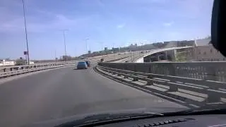 2017.05.01 Проезд по Метромосту Нижний Новгород