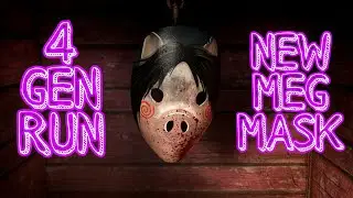 4 GEN RUN | BOOP THE SNOOT MEG MASK | Dead by Daylight
