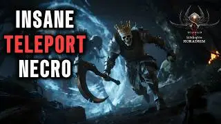 WORLD'S FASTEST NECRO [S9] Hyperspeed Teleport Necromancer Endgame Build Guide | Diablo 4 