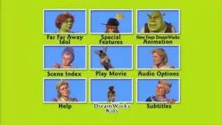 Shrek 2 MENU DVD HD (2004)
