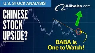 Watch BABA for Upside in this Chinese Stock! | Technical Analysis of U.S. Stock Market