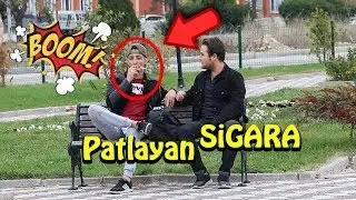 PATLAYAN SİGARAYLA İNSANLARI TROLLEDİM !  | Ömer SELÇUK