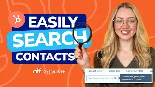 How to Search & Filter Contacts in HubSpot (Beginner Tutorial)
