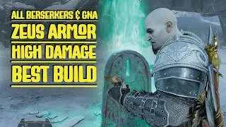 Zeus Armor 🤜 All Berserkers And Gna | Most Powerful Build | God Of War Ragnarok