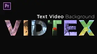 Premiere Pro Tutorial - Text Background Video [INDONESIA]