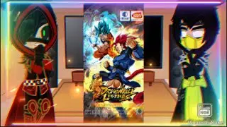 Mortal Kombat X react Dragon Ball Legends editing // short editing🔥
