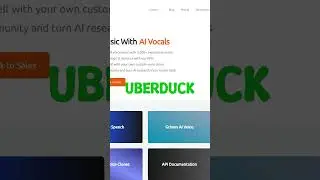 AI Tools - Uberduck #shorts