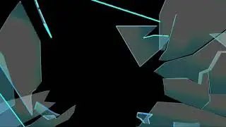 Full HD GLASS BREAK / BROKEN GLASS Green Screen