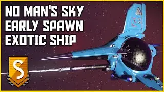 No Man's Sky - Early Spawn Exotic Ship - Blue Royal - S Class - No Mans Sky World Part 1 - 2024