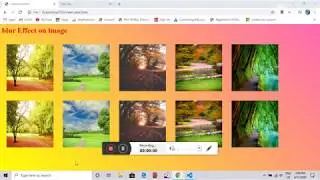 CSS Filter: Blur Filter on Image using HTML & CSS