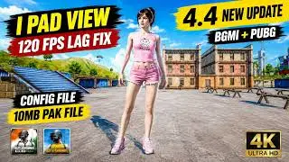 Bgmi 4.4 Ipad View Config,👑 90 Fps+Smooth Config Pubg Kr+Gl+Bgmi, Pubg 4.4 lag fix config