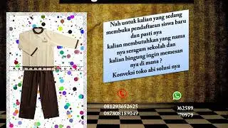 Konveksi baju seragam sekolah TK PAUD Di Tangerang Selatan