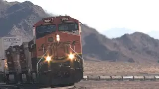 TRAIN RACE! Needles Subdivision Railfanning