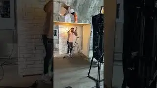Behind the scenes from last shooting 