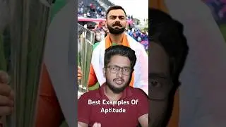 Aptitude Natural or acquired ? #aptitude #ethics #civilservices #upsc #viratkohli