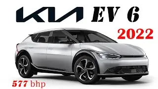 2022 Kia EV6 - interior Exterior and Driving - Crossover