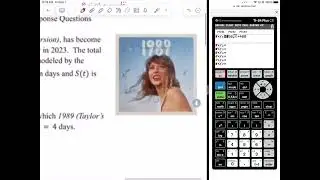 Taylor Swift AP Calculus Warm Up