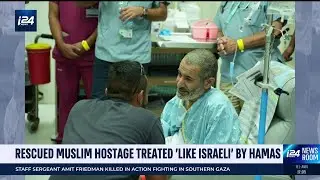 Rescued Muslim hostage treated 'like Israeli' by Hamas in captivity