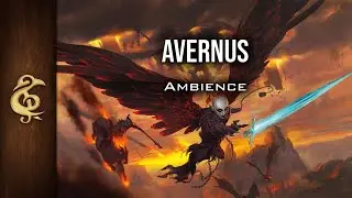 Hell - Avernus | Hellish Ambience | Descent Into Avernus | 1 Hour