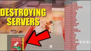 DESTROYING SERVERS WITH NUKES AND MISSILE SHOWERS... (ROBLOX Combat Warriors)