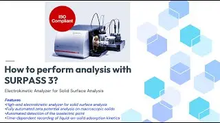 How to Perform Analysis with SURPASS3?