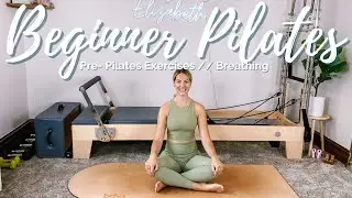 PILATES BREATHING FOR BEGINNERS // beginner pilates series 2023 // class 1