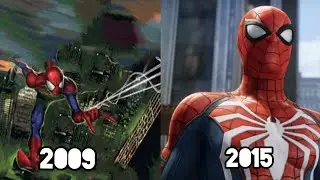 Evolution of Spiderman Mobile Games