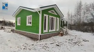 Каркасный дом 8 на 7,2 в Ярославле