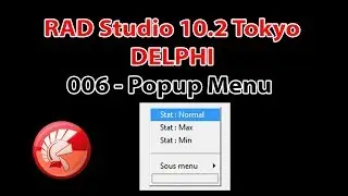 Rad Studio Delphi 006 Popup Menu - 001 Creation