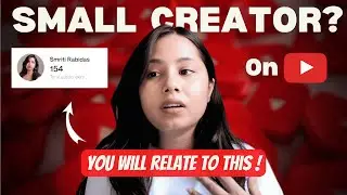 Every Small Creator Feels This Way (My Honest Thoughts + 30-Day Challenge) | Day 05 #dailyvlog