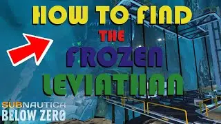 Subnautica Below Zero how to find the Frozen Leviathan