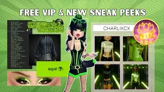 *FREE VIP* & RELEASE DATE CONFIRMED for the next UPDATE in Dress to Impress!! MINI UPDATE OUT NOW!❤️