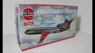 Airfix 1/144 Hawker Siddeley Trident 1C [A Look Inside The Box]