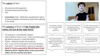 GCSE RELIGIOUS STUDIES - CHRISTIANITY: BELIEFS & TEACHINGS (2022 AQA ADVANCED INFO)
