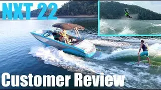 MasterCraft NXT 22 Customer Review! Epic Surf + Wake