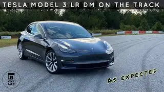 One Lap in the Tesla Model 3 Dual Motor on The Race Track!