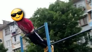 Обучение выхода на турнике. Самый простой способ