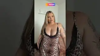 Breathtaking Plus Size Nightwear Try On